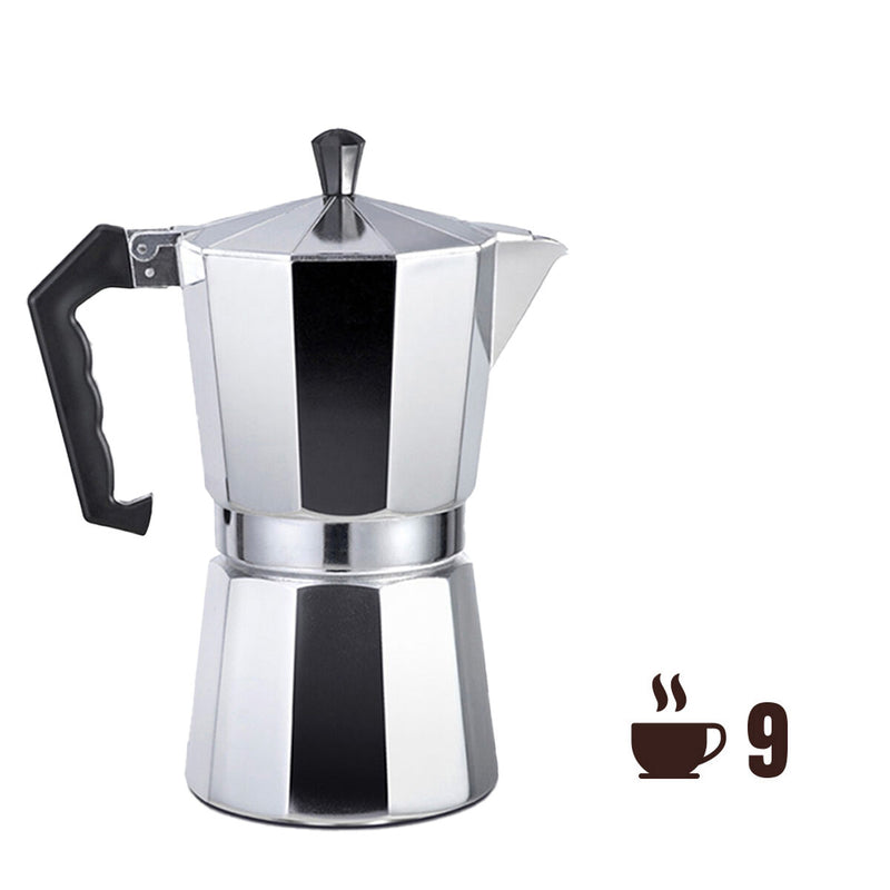 Caffettiera Italiana EDM   Alluminio 9 Tazze-1