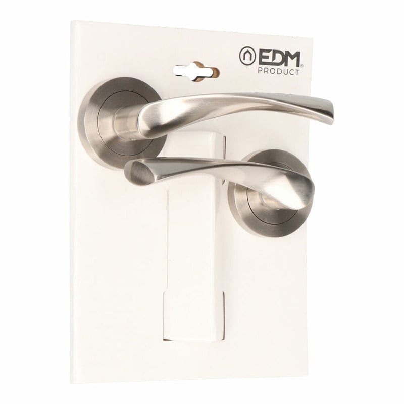 Maniglia con rosetta EDM 707 Alluminio Ø 50 mm-2