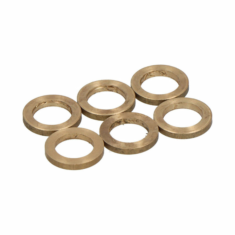 Rondelle EDM OV02 Ovale Cerniere Ottone Ø 12 mm 12 x 8 x 1,5 mm-0