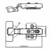 Cerniera EDM BC05 35 mm Pistone Acciaio-1