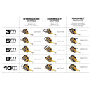 Metro a Nastro Koma Tools Magnet ABS 5 m x 19 mm-1