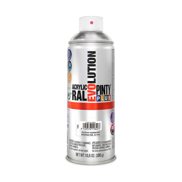 Vernice Spray Pintyplus Evolution B199 400 ml Incolore-0