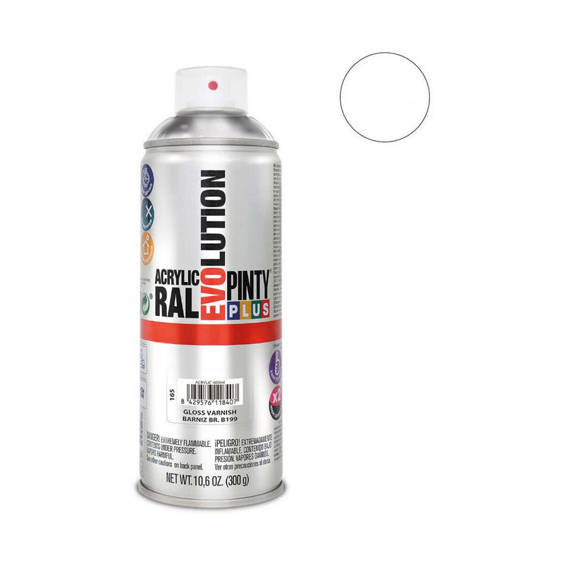 Vernice Spray Pintyplus Evolution B199 400 ml Incolore-1