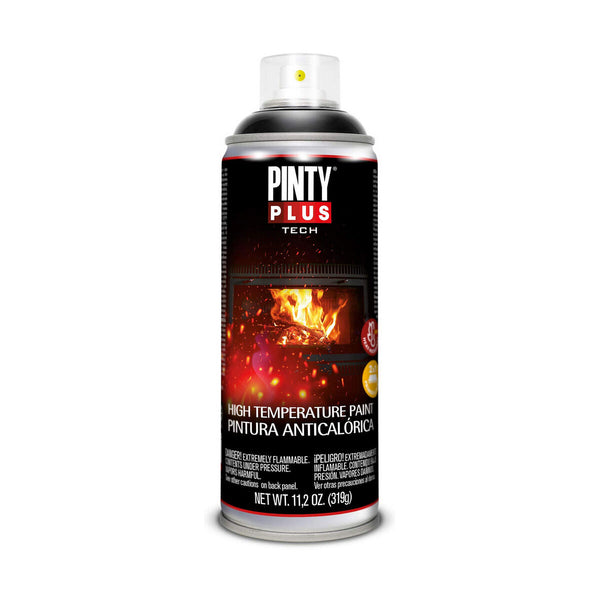 Vernice anti-calore Pintyplus Tech A104 400 ml Spray Nero-0