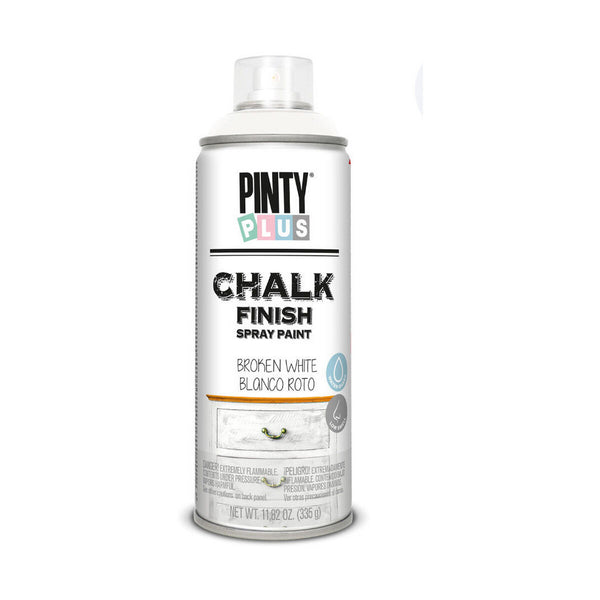 Vernice spray Pintyplus CK788 Chalk 400 ml Bianco Naturale-0