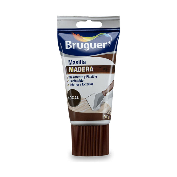 Stucco per legno Bruguer 5196387 Legno di noce 200 g-0