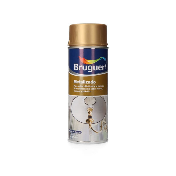 Vernice spray Bruguer 5198001 Metallizzato Dorato 400 ml-0