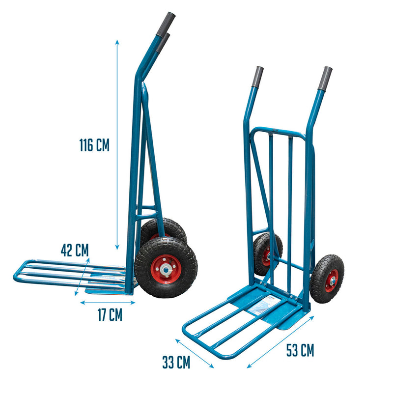 Carriola Ferrestock Presa Acciaio 250 kg-4