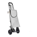 Carrello Grigio chiaro Metallo Stoffa Plastica (22 x 98 x 38 cm)-1