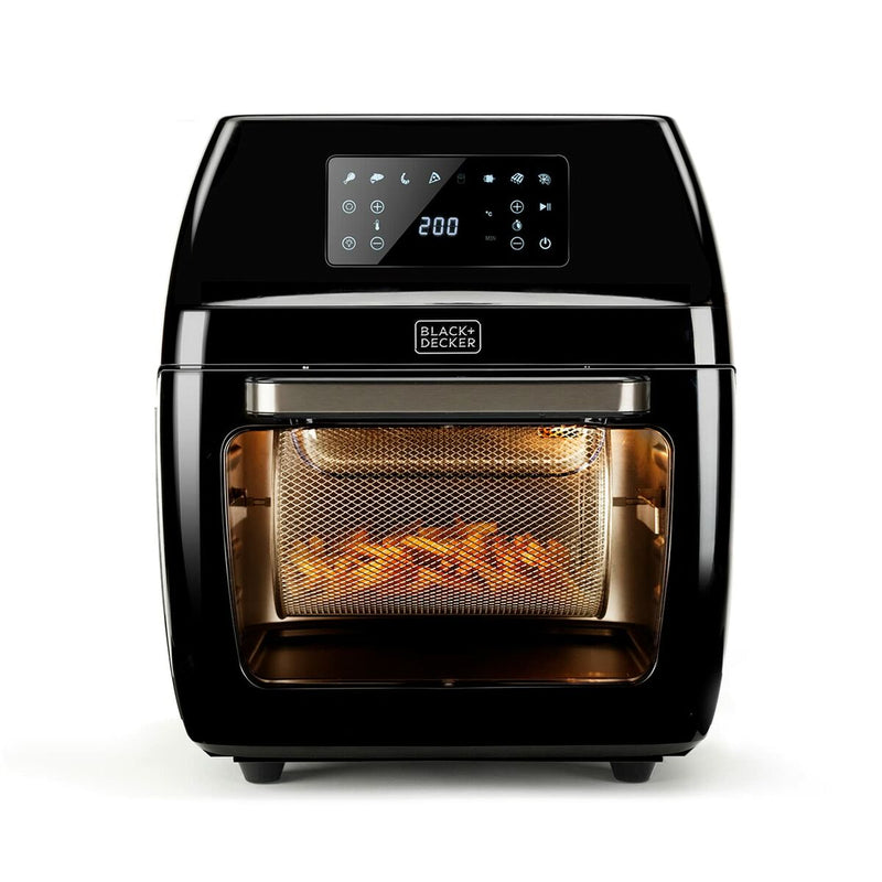 Friggitrice ad Aria Black & Decker BXAFO1200E Nero 1700 W 12 L-9