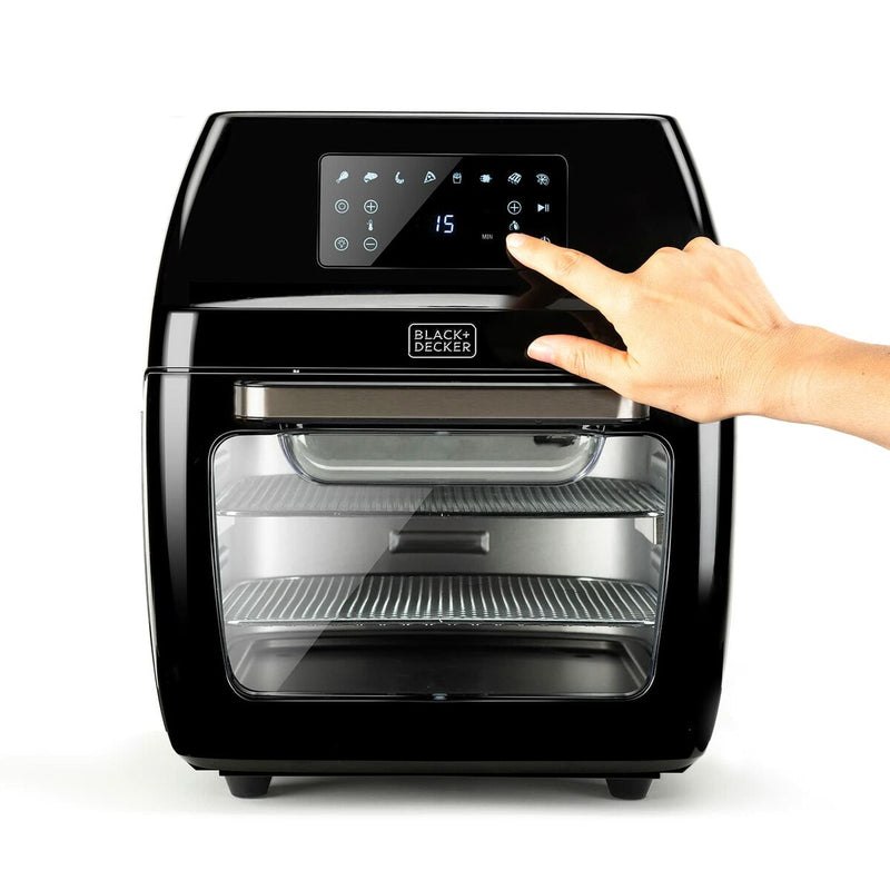 Friggitrice ad Aria Black & Decker BXAFO1200E Nero 1700 W 12 L-7