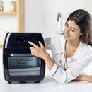 Friggitrice ad Aria Black & Decker BXAFO1200E Nero 1700 W 12 L-4