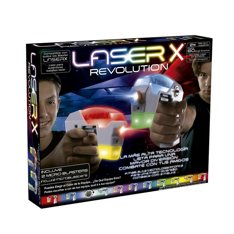 Pistola Bizak Laser X Revolution Micro B2 Blasters-0