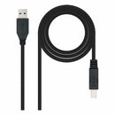 Cavo USB NANOCABLE 10.01.0802-BK Nero-0