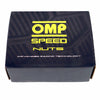 Set Dadi OMP 7075 M12 x 1,25 40 mm 20 uds Rosso-1