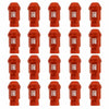 Set Dadi OMP Arancio 40 mm 20 pcs M12 x 1,50-1