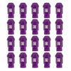 Set Dadi OMP 7075 Violetta 40 mm 20 uds M12 x 1,50-1