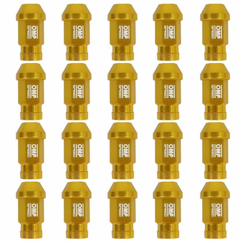 Set Dadi OMP Oro 40 mm 20 uds M12 x 1,50-1