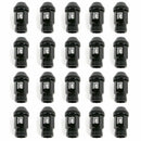 Set Dadi OMP 7075 40 mm M14 x 1,50 20 uds Nero-1