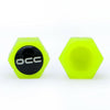 Set di tappi OCC Motorsport OCCLEV005 4 Unità Fluorescente Giallo-5