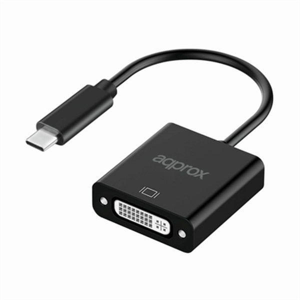 Adattatore USB C con DVI approx! APPC51 Nero-0