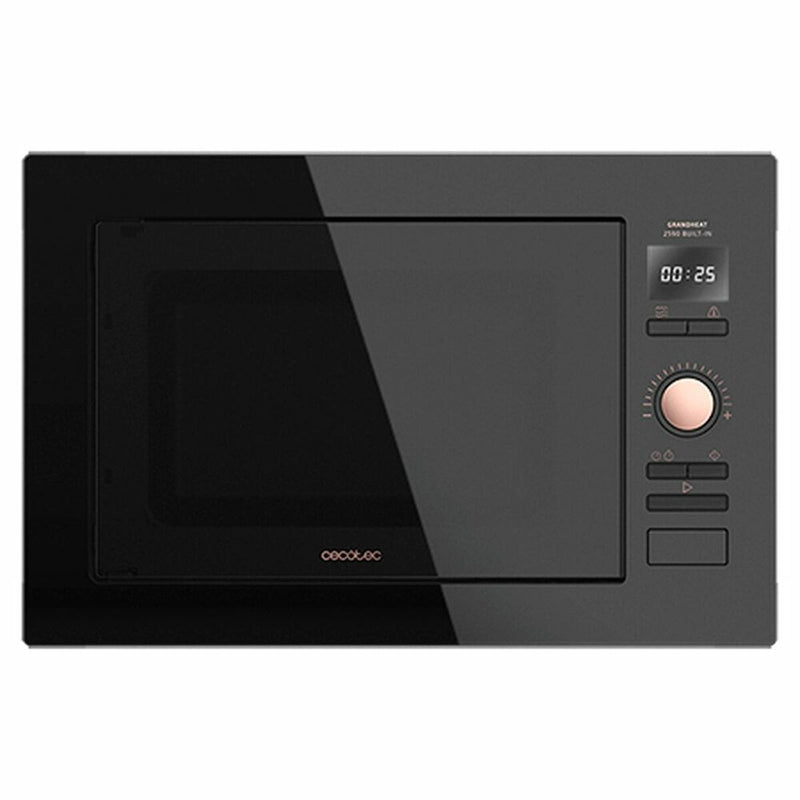 Microonde da Incasso Cecotec GrandHeat 2590 25 L 900 W Nero/Rosa-0