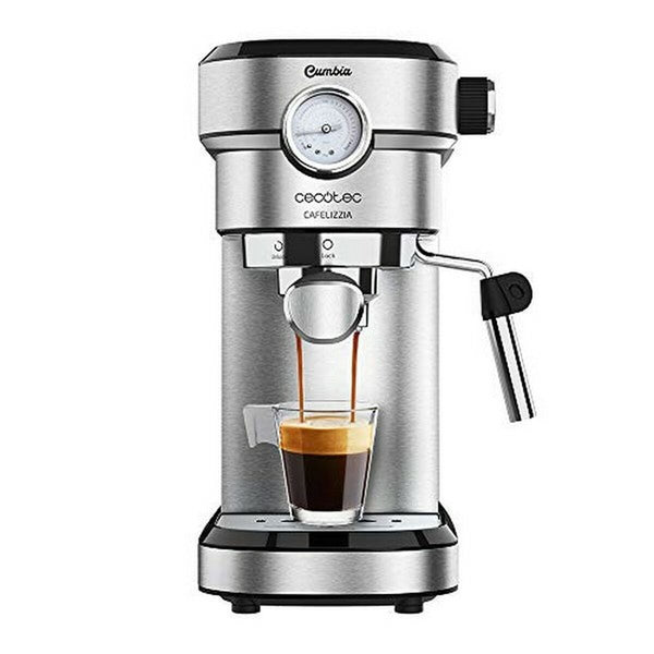 Caffettiera Express a Leva Cecotec Cafelizzia 790 Steel Pro 1,2 L 20 bar 1350W Acciaio 1,2 L-0