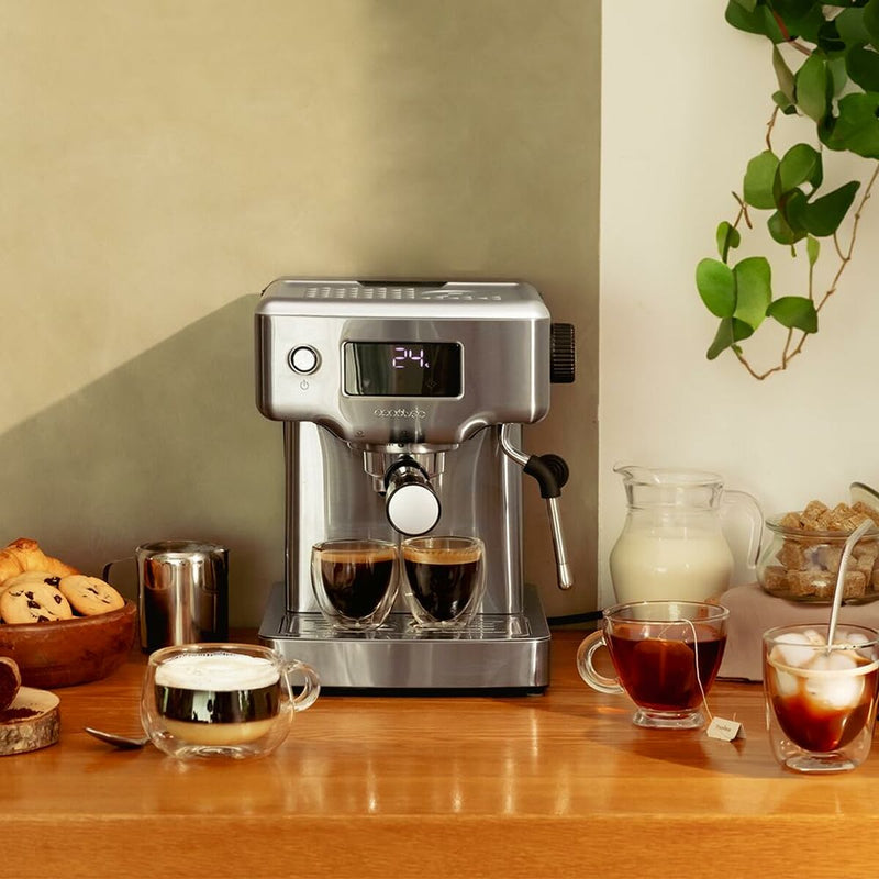 Caffettiera superautomatica Cecotec Power Espresso 20 Barista Compact Grigio-2