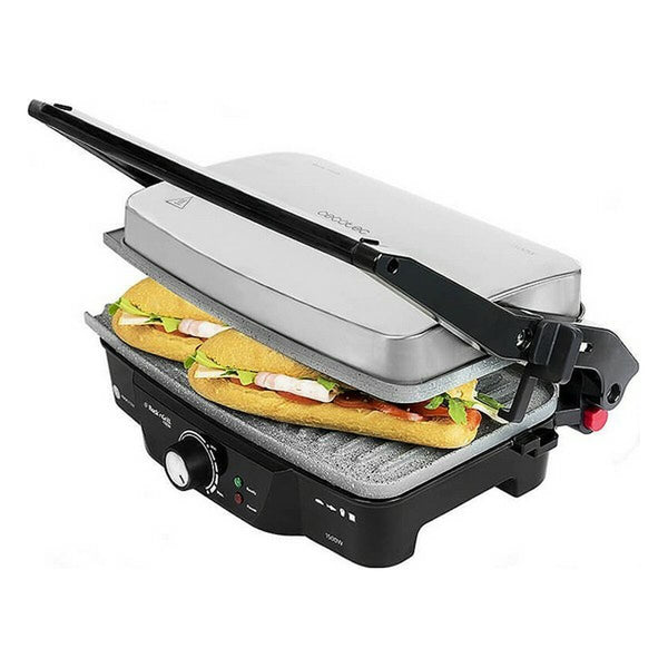 Grill a contatto Cecotec Rock'n Grill 1500W Nero/Argentato 1500 W-0