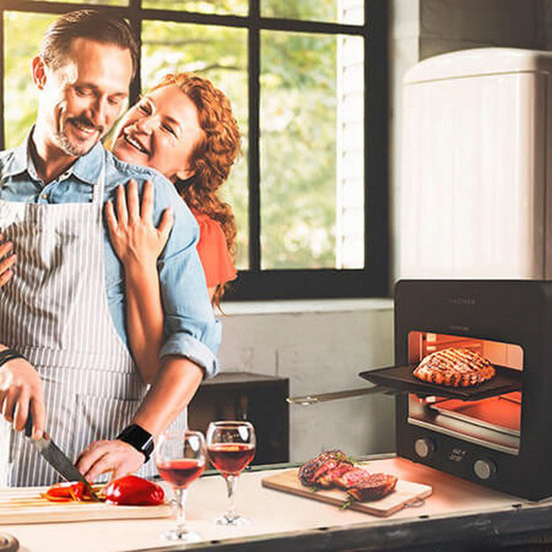 Barbecue Elettrico Cecotec Txuletaco 8000 Inferno 850ºC 2200W 2200 W-5