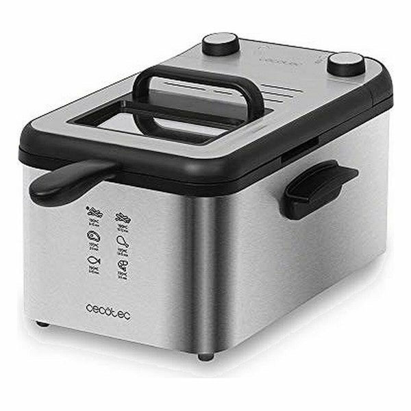 Friggitrice Cecotec CleanFry Infinity 3000 3 L 2400W Nero Inox 2400W-0