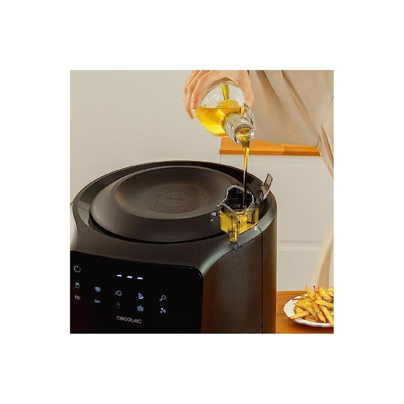 Friggitrice ad Aria Cecotec Cecofry Rain 1500 W 1550 W 5,5 L Nero-2