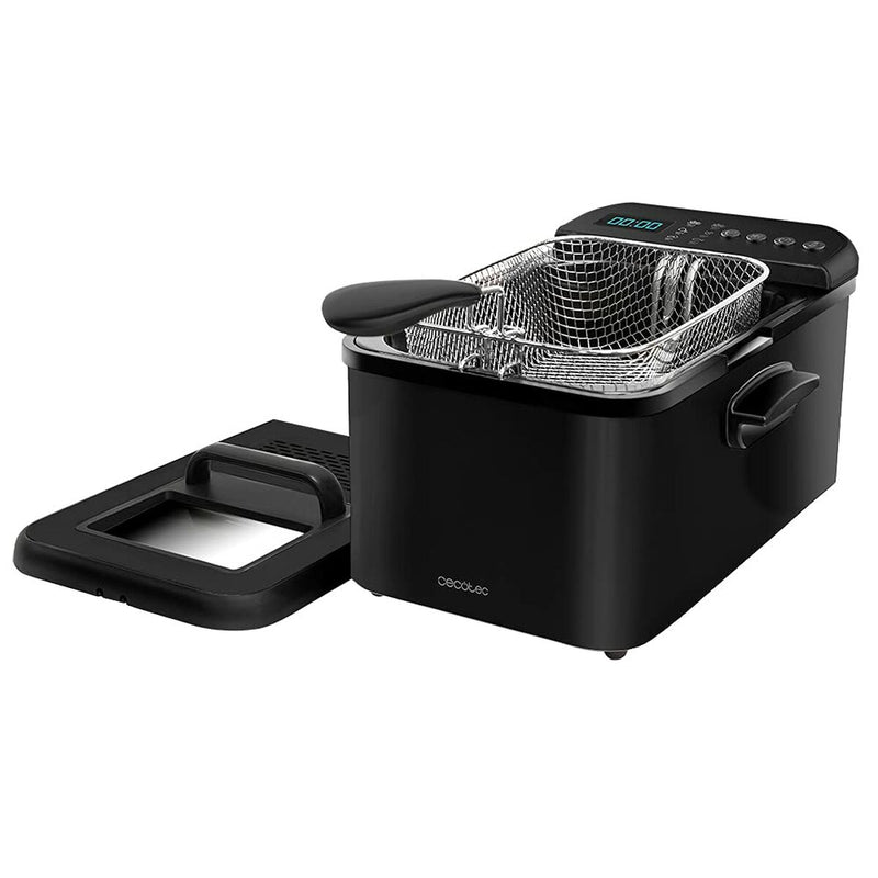 Friggitrice Cecotec Cleanfry Luxury 4000 Black 4,2 L 3270 W Nero-1
