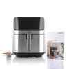 Friggitrice ad Aria InnovaGoods Fryinn Pro 5500 Nero 1700 W 5,5 L Acciaio inossidabile-2