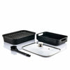 Friggitrice ad Aria con Grill, Accessori e Ricettario InnovaGoods Fryinn 12-in-1 6000 Nero Acciaio 3400 W 6 L-3