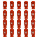 Set Dadi OMP 7075 Arancio 20 uds M14 x 1,25-2