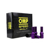 Set Dadi OMP 27 mm Violetta 20 uds M12 x 1,25-0