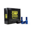 Set Dadi OMP 27 mm Azzurro 20 uds M14 x 1,25-0