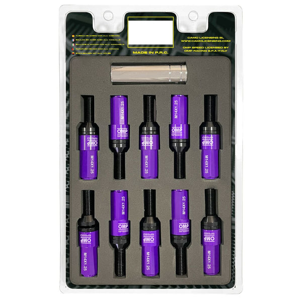 Kit di viti OMP OMPS09971411 28 mm Viola M14 x 1,25-0