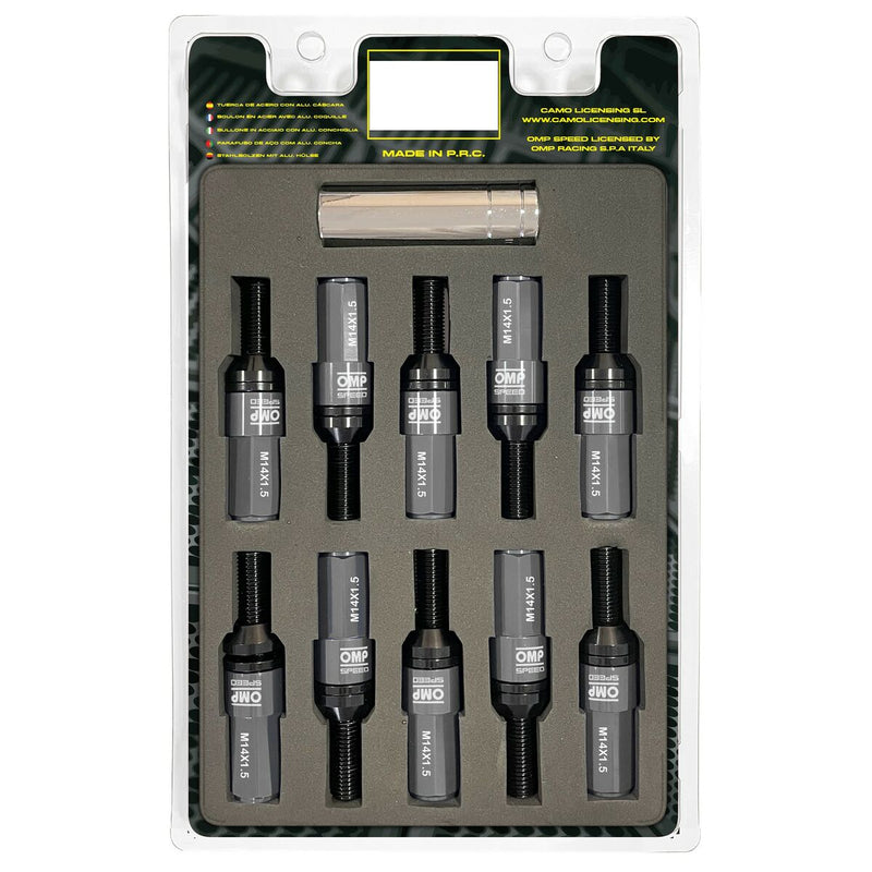 Kit di viti OMP OMPS09981402 28 mm Argento M14 x 1,50-0