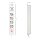 Multipresa con 4 Prese con Interruttore TM Electron 230 V-2