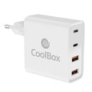 Cavo USB CoolBox COO-CUAC-100P Bianco-0