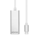Adattatore USB con Ethernet Aisens A109-0341 USB 3.1 Argentato 15 cm-2