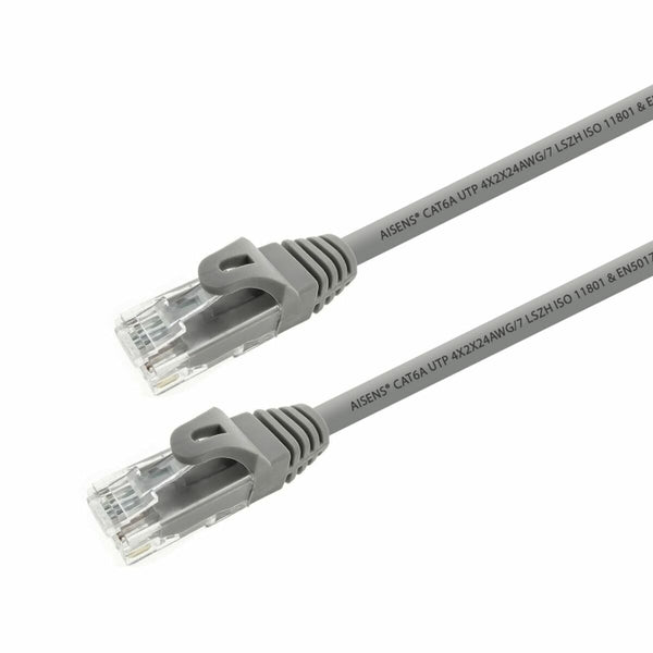 Cavo RJ45 Categoria 6 UTP Rigido Aisens A145-0329 Grigio 5 m-0