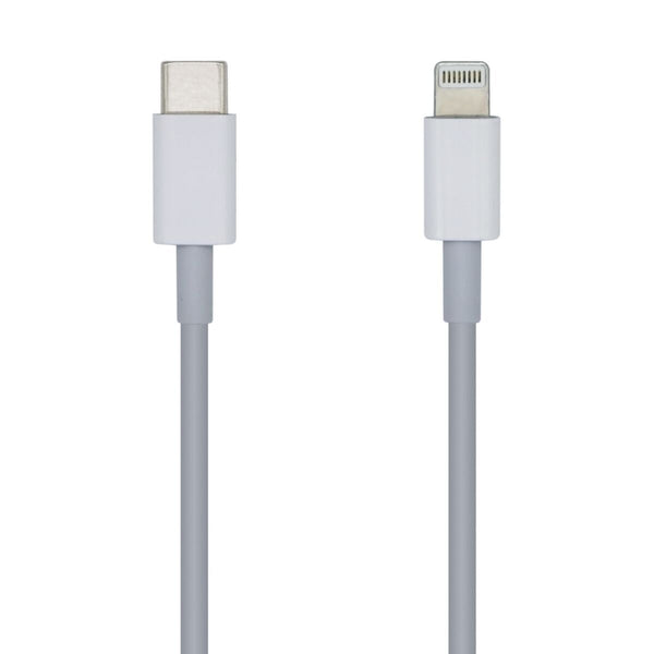 Cavo USB-C a Lightning Aisens PD 2A Bianco 1 m-0