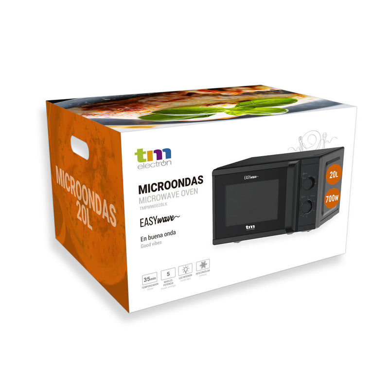 Microonde TM Electron Nero 700 W 20 L-1