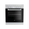 Cucina a Gas BEKO FSE62110DW 60 cm 66 L-1