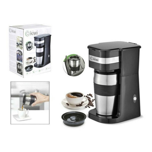 Caffettiera Elettrica Kiwi KCM-7505 420 ml 750W Nero-0