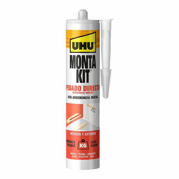 Sigillante/Adesivo UHU 6310642 Montakit Professionale Bianco-0