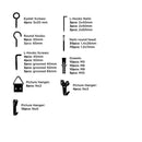 Set di ganci, bulloni ad occhio e appendiabiti Black & Decker 198 Pezzi-1